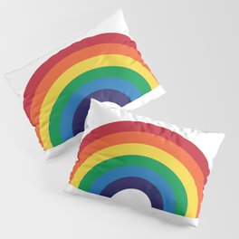 70's Love Rainbow Pillow Sham