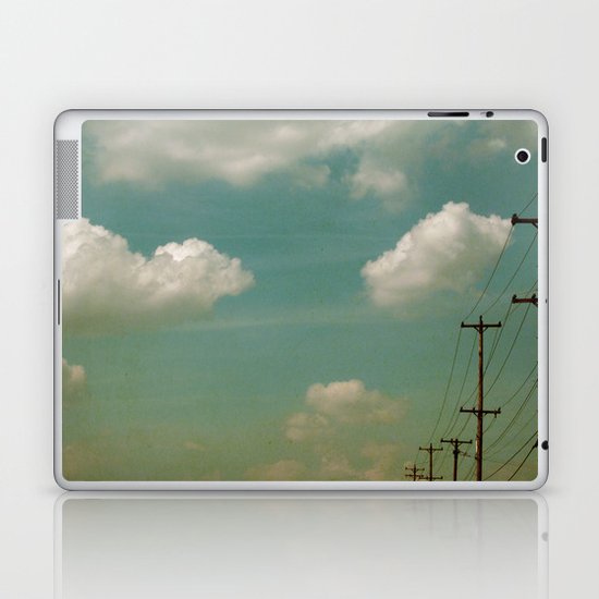 Electric Blue Laptop & iPad Skin