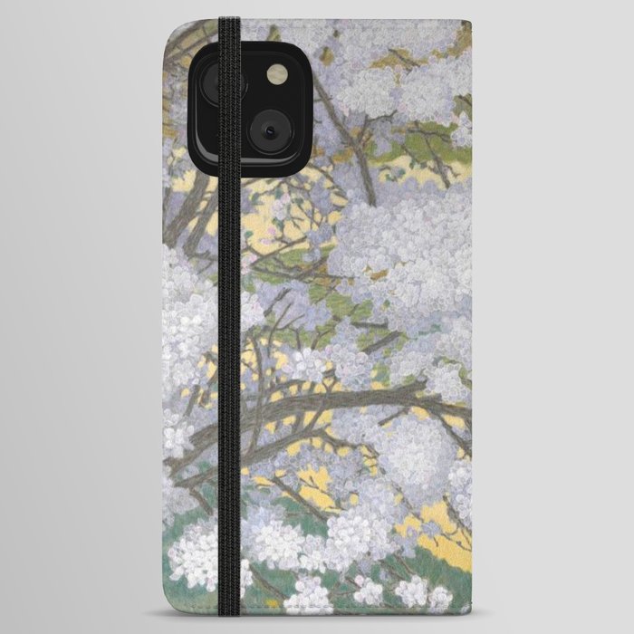 Bror Lindh Swedish Cherry Blossom iPhone Wallet Case