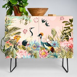 Landscapes of birds in paradise 2 Credenza