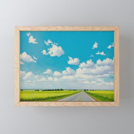 Summer Road Trip Framed Mini Art Print