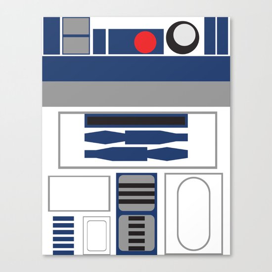 Star Wars - R2D2 Canvas Print