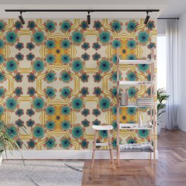 Banksia Floral Pattern Wall Mural