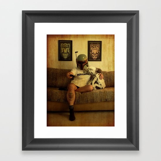 Bobamazing Framed Art Print