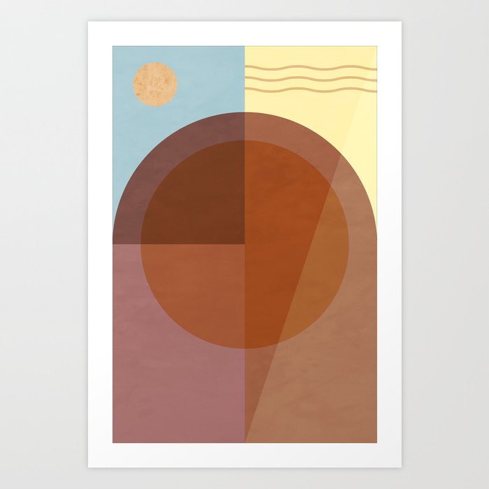 897 // Greetings From Home Art Print