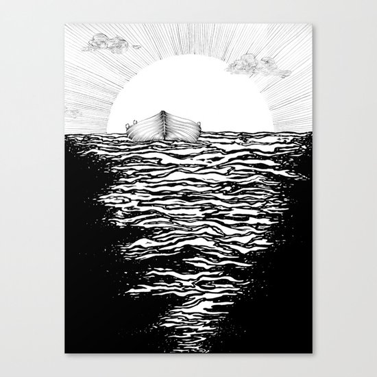 Abandoned to the Sun Canvas Print