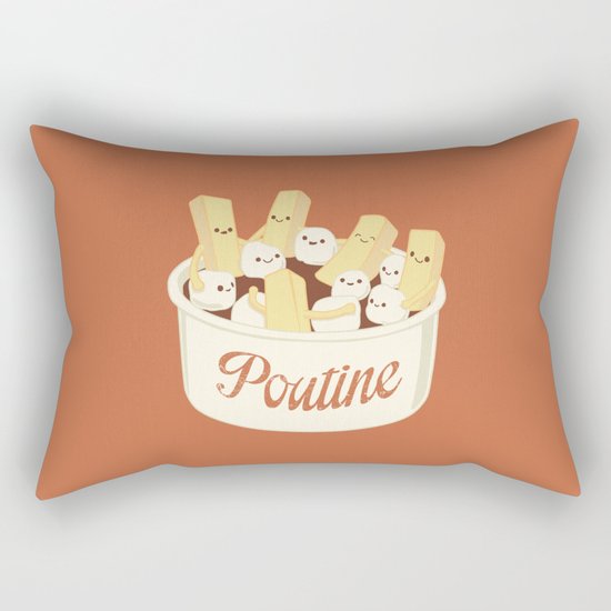 Poutine Rectangular Pillow