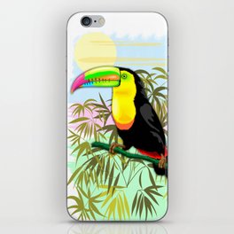 Toucan Wild Bird from Amazon Rainforest iPhone Skin