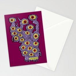 Many Eyes Monster Stationery Cards