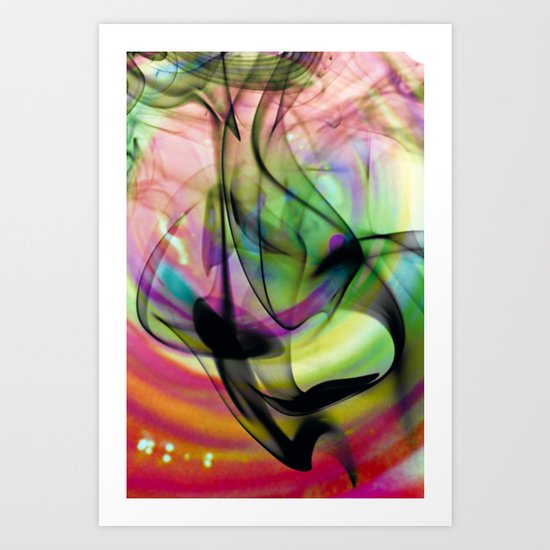Deep Sea Life Art Print