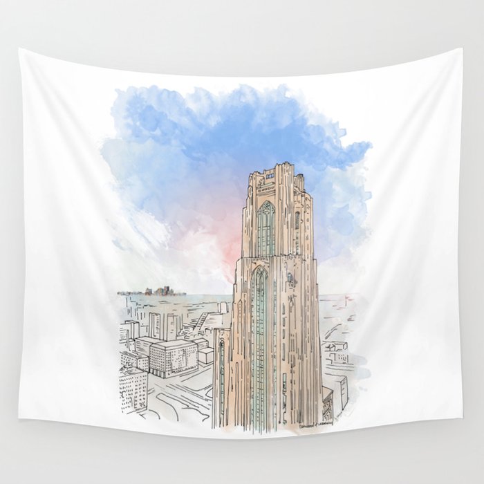 Cathedral of Learning Wall Tapestry