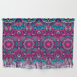 Colorful Oriental Rug Mandala Boho Pattern Wall Hanging