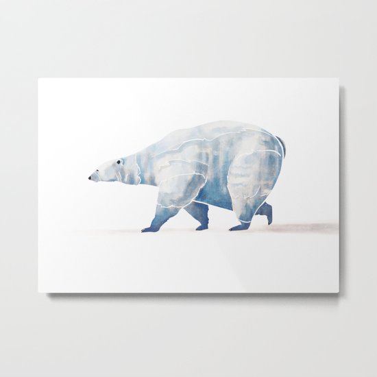 Polar bear Metal Print