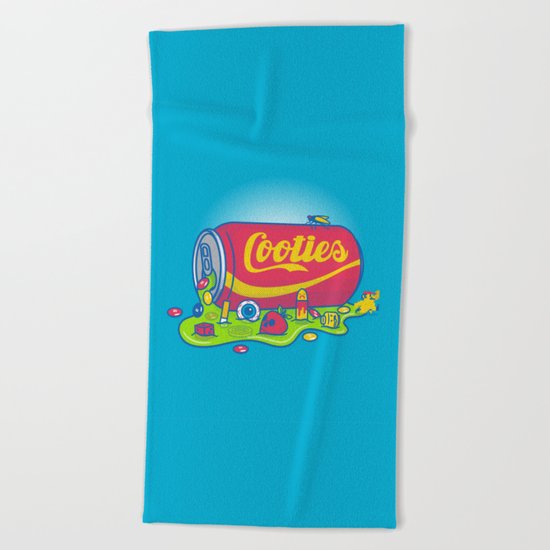 The World has Cooties Beach Towel