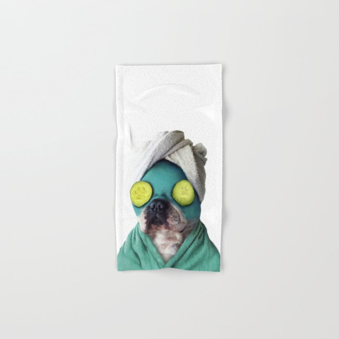Dog print sale hand towels
