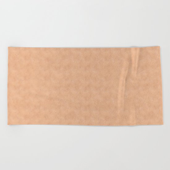 Skin Style Texture With Freckles Beach Towel