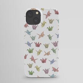 Origami Cranes iPhone Case