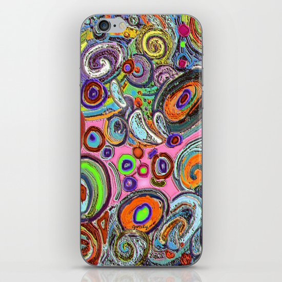Abstracto Rocoso iPhone Skin