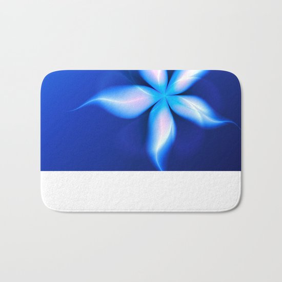 La Fleur Magique de la Sorcière Fractal Bath Mat