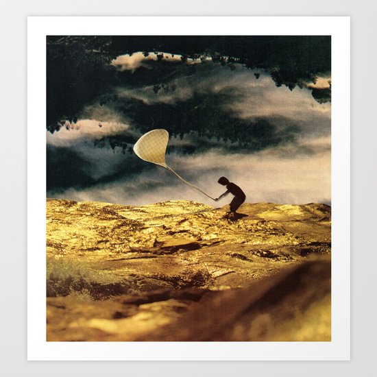 the end of a love affair Art Print