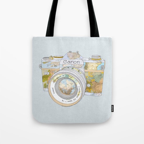 TRAVEL CAN0N Tote Bag