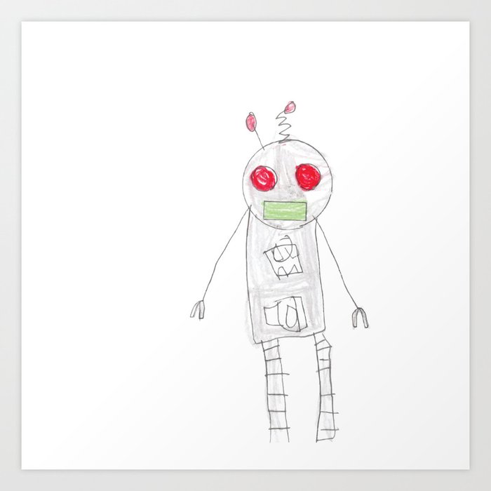 Mr. Robot Art Print