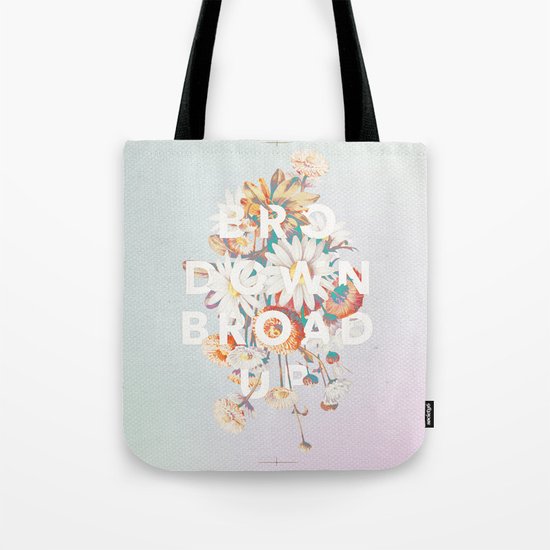 Bro Down, Broad Up Tote Bag