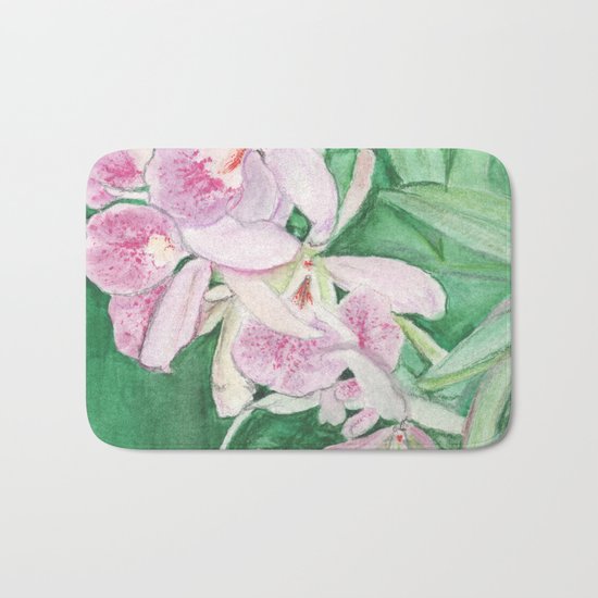 Orchid Cascade Bath Mat
