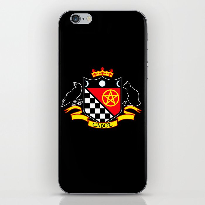 Cabot Tradition Crest (black) iPhone Skin