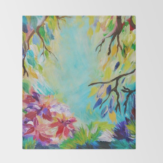 Bliss Stunning Bold Colorful Idyllic Dream Floral Nature