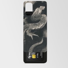 Ascending Dragon by Katsushika Hokusai Android Card Case