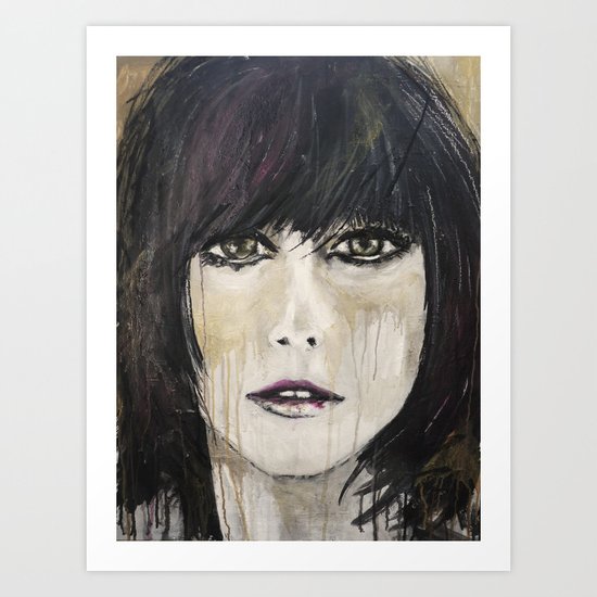 woman Art Print