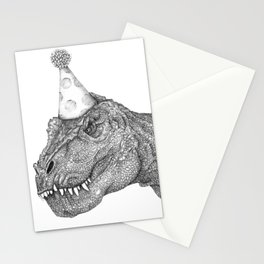 Party Dinosaur Stationery Card