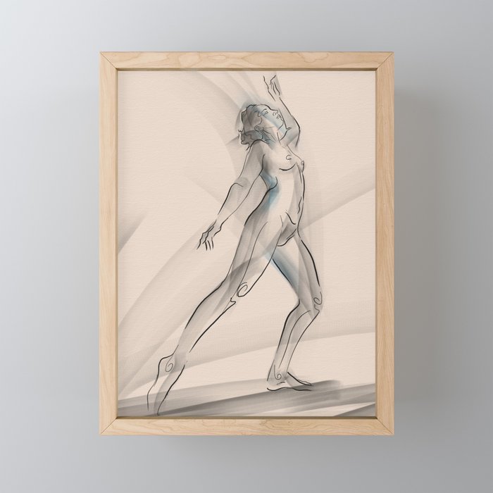Dance Move Framed Mini Art Print