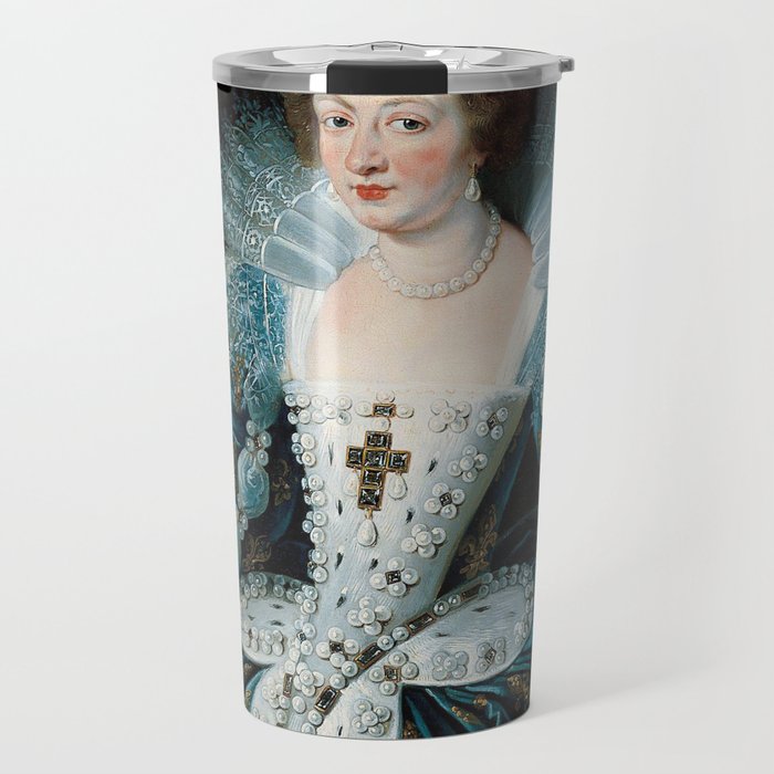 Royal Portrait Queen Anna Travel Mug