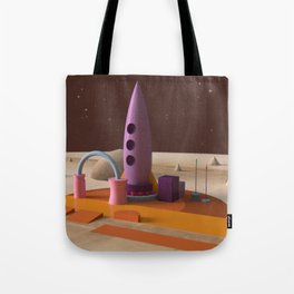 Space station Tote Bag