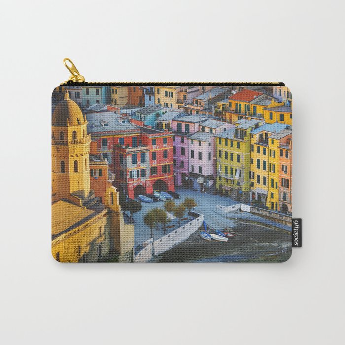 Colors of Vernazza. Cinque Terre. Carry-All Pouch