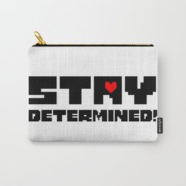 undertale, stay determined Carry-All Pouch
