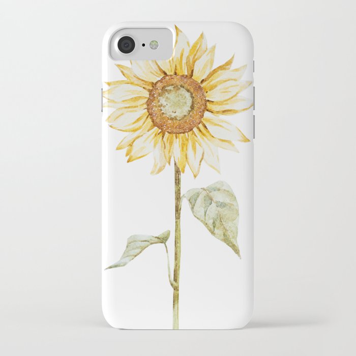 sunflower 01 iphone case
