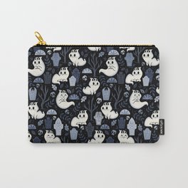 Ghost Cats in the Cemetery Carry-All Pouch