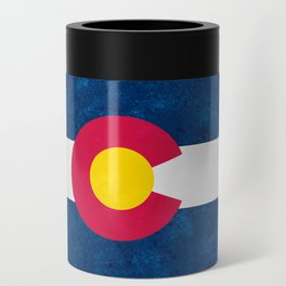 Colorado State Flag of Colorado Colors Emblem Symbol Iconography Can Cooler