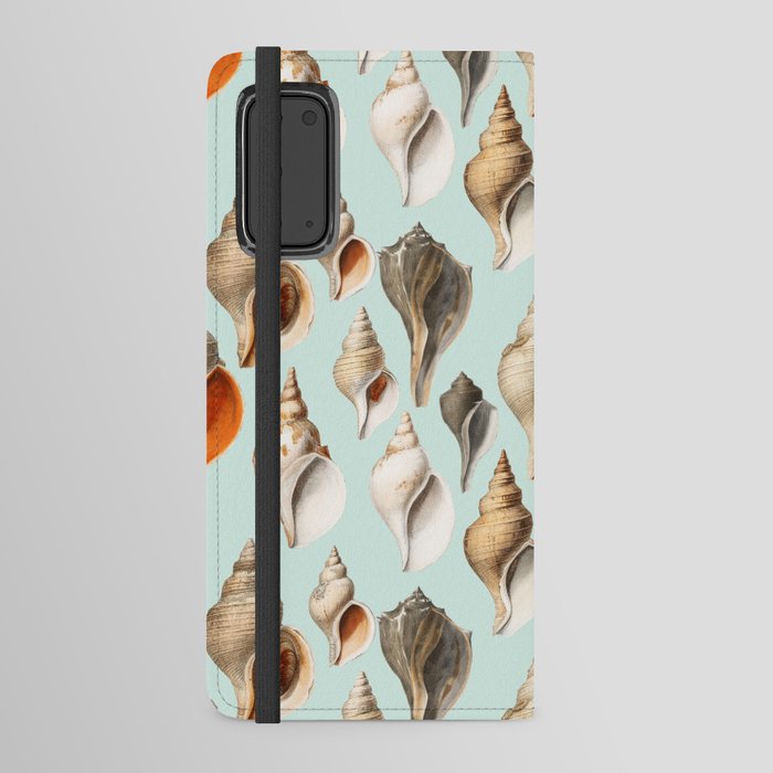 Vintage Shells Android Wallet Case
