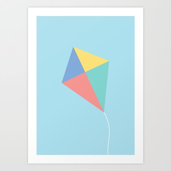#73 Kite Art Print