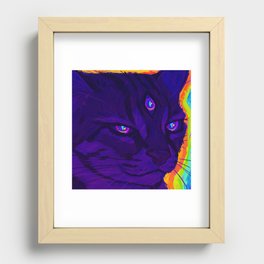 PHAZED Cat 1 Recessed Framed Print