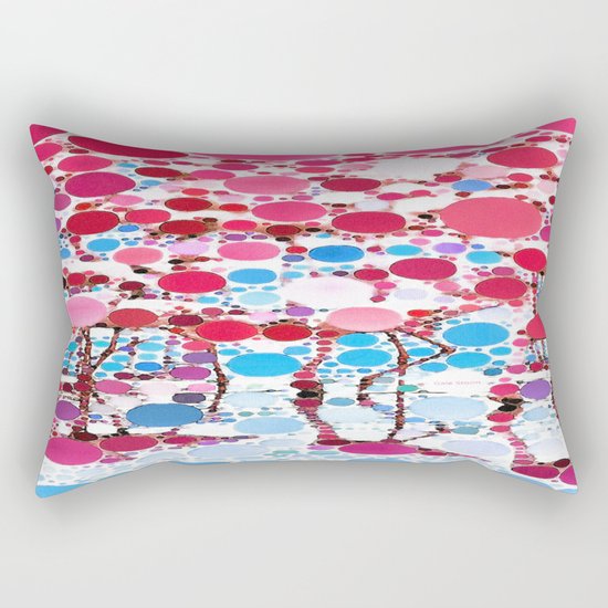 :: Flamingo Hookah :: Rectangular Pillow