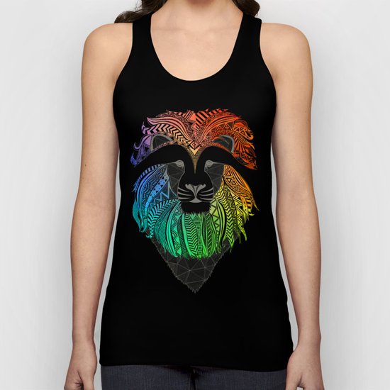 Colored Lion Unisex Tank Top