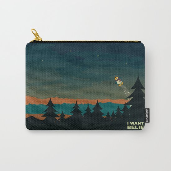 I want to believe Carry-All Pouch
