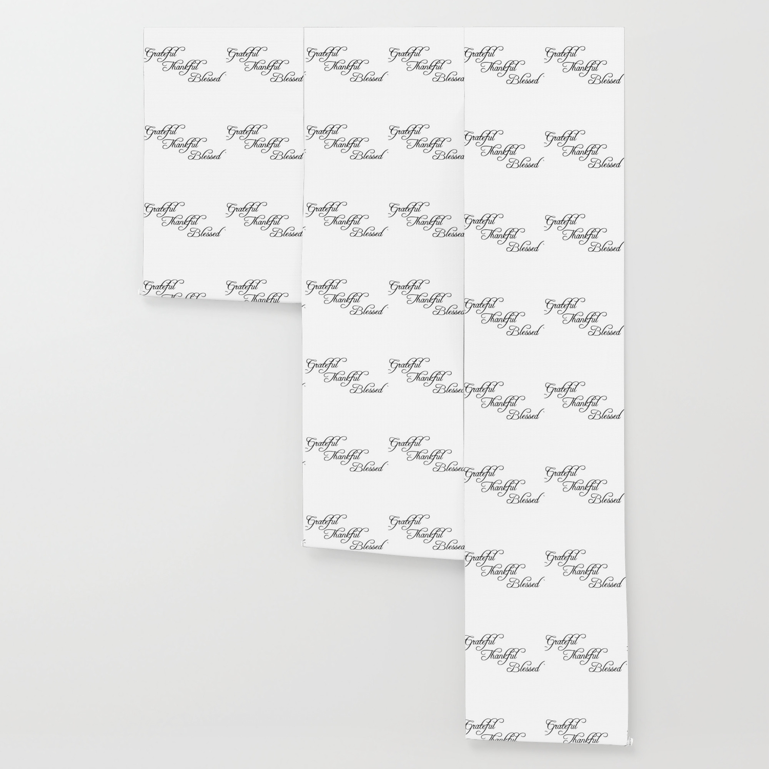 Grateful Thankful Blessed Wallpaper By Typutopia Society6