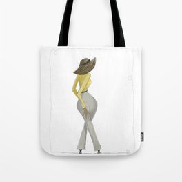 Curvy Girl Madrid Tote Bag