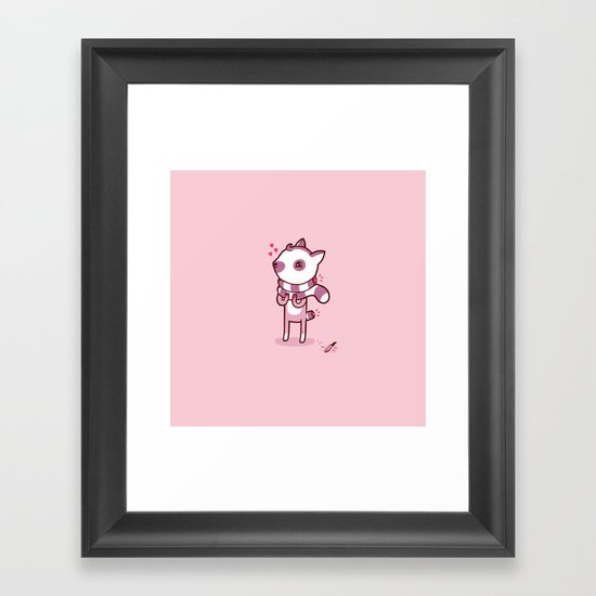 Lemur Chic Framed Art Print
